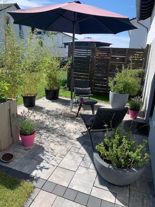 Appartement Buechensaal Mit Stellplatz Erlensee Kültér fotó