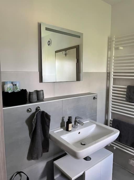 Appartement Buechensaal Mit Stellplatz Erlensee Kültér fotó