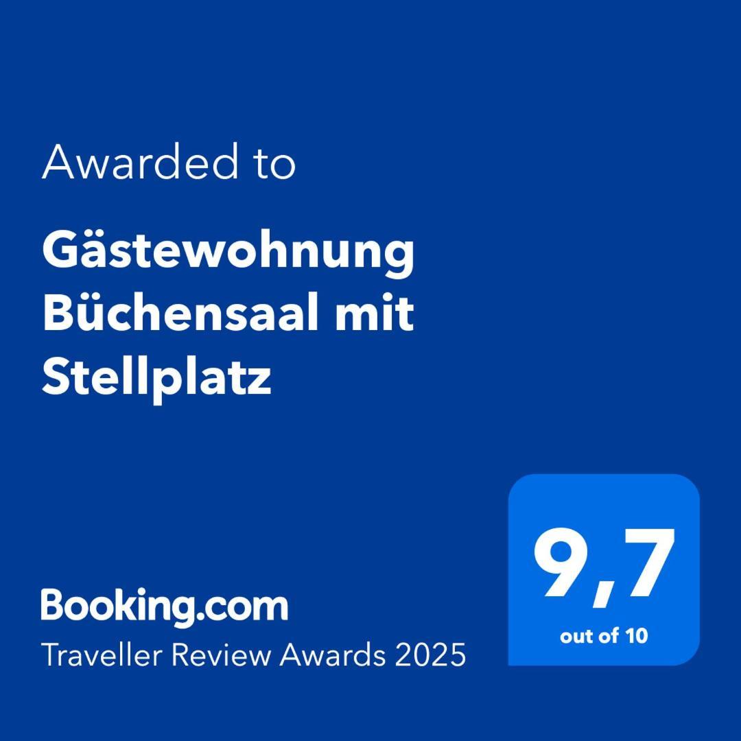 Appartement Buechensaal Mit Stellplatz Erlensee Kültér fotó